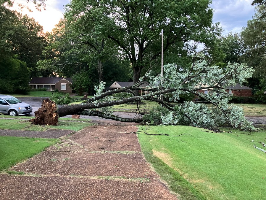 Severe storms leave widespread damage, massive power outages across Memphis and the Mid-South